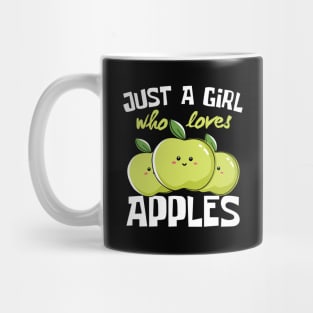 Just A Girl Who Loves Apples Funny Mug